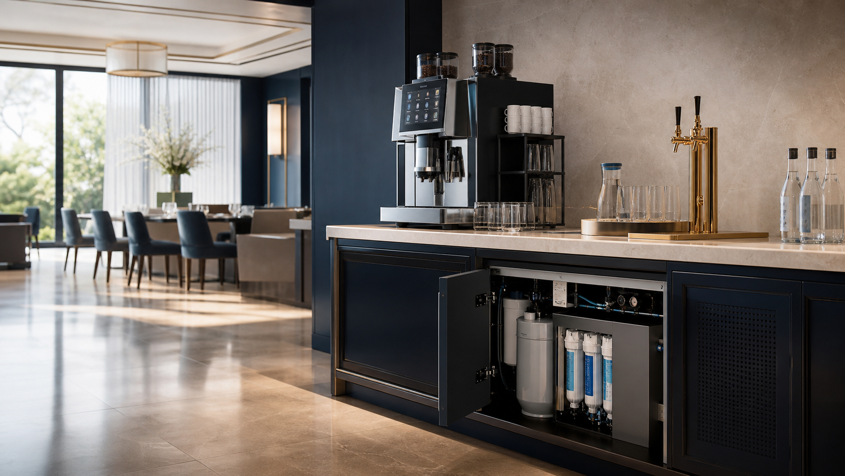 Hospitality water filtration
