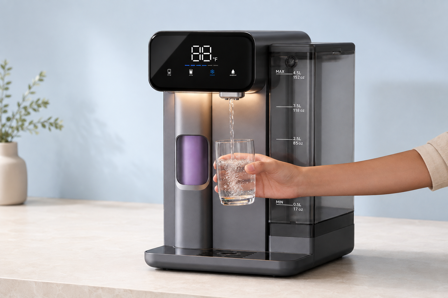 Countertop Water Purifier with Cooling