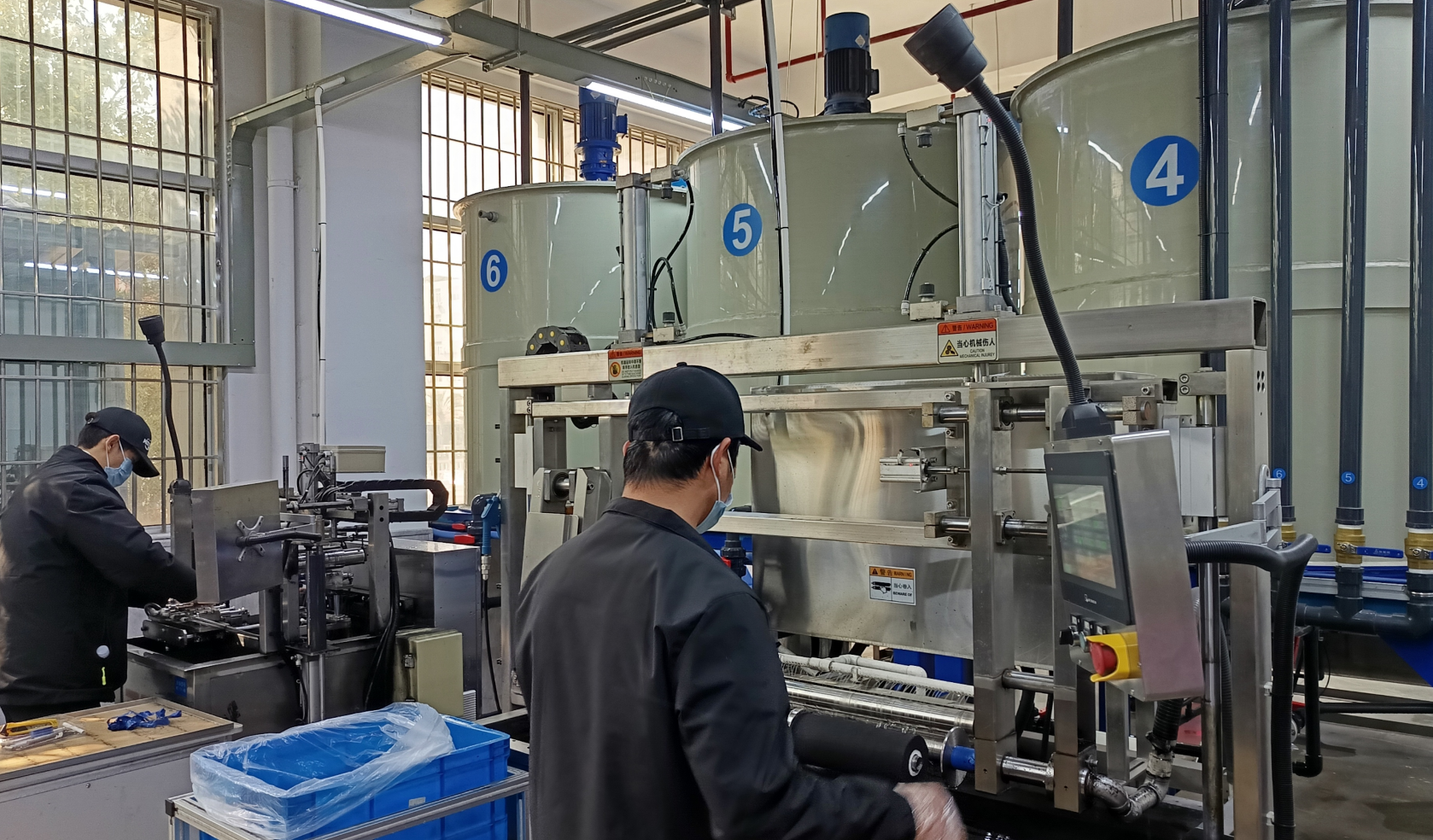 Production equipment at Honlly Hydro